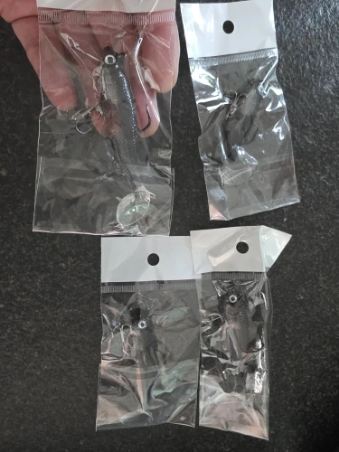 Soft Rubber Swimbait Lure – 75mm / 85mm Curly T-Tail Sinking Bait for Bass, Pike & More photo review