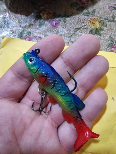 Soft Rubber Swimbait Lure – 75mm / 85mm Curly T-Tail Sinking Bait for Bass, Pike & More photo review