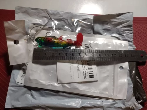 Soft Rubber Swimbait Lure – 75mm / 85mm Curly T-Tail Sinking Bait for Bass, Pike & More photo review