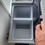 Portable Compressor Car Refrigerator – 35L / 45L / 55L with Foldable Handle & Wheels photo review