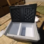 Portable Compressor Car Refrigerator – 35L / 45L / 55L with Foldable Handle & Wheels photo review