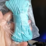 Luminous Paracord – 9-Strand Fluorescent Nylon Rope for Outdoor, Camping & Survival photo review