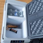 Portable Compressor Car Refrigerator – 35L / 45L / 55L with Foldable Handle & Wheels photo review