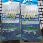 5-Hook Sabiki Rig – Saltwater Bait Rig with Real Fish Skin & Glow Flash for Mackerel, Herring & More photo review