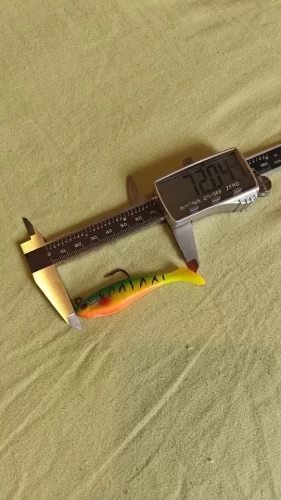 Soft Rubber Swimbait Lure – 75mm / 85mm Curly T-Tail Sinking Bait for Bass, Pike & More photo review