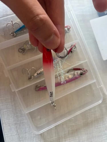 5pcs Metal Jig Fishing Lure Set – 10g to 40g Weights for Bass, Trout, and Saltwater Jigging photo review