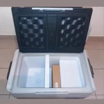 Portable Compressor Car Refrigerator – 35L / 45L / 55L with Foldable Handle & Wheels photo review