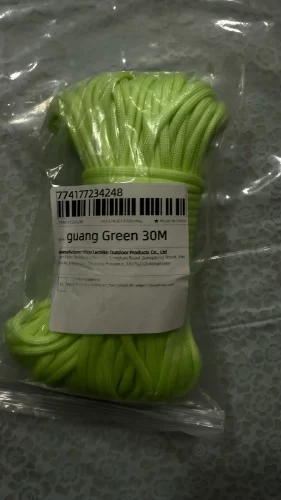 Luminous Paracord – 9-Strand Fluorescent Nylon Rope for Outdoor, Camping & Survival photo review
