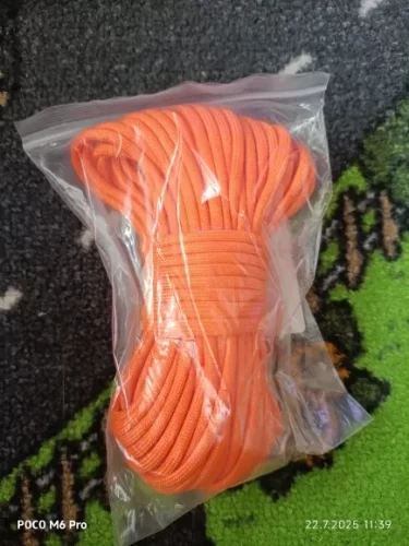 Luminous Paracord – 9-Strand Fluorescent Nylon Rope for Outdoor, Camping & Survival photo review