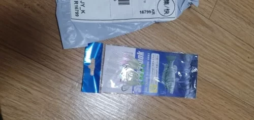 5-Hook Sabiki Rig – Saltwater Bait Rig with Real Fish Skin & Glow Flash for Mackerel, Herring & More photo review