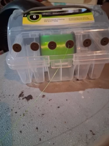 Fishing Line Storage Box – Double-Sided Organizer for Leader Spools, Line Accessories & Tippet Rigs photo review