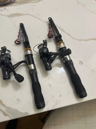 Lixada Telescopic Fishing Rod & Reel Combo – Full Carbon Fiber Travel Kit with Carry Case photo review