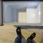 Portable Compressor Car Refrigerator – 35L / 45L / 55L with Foldable Handle & Wheels photo review