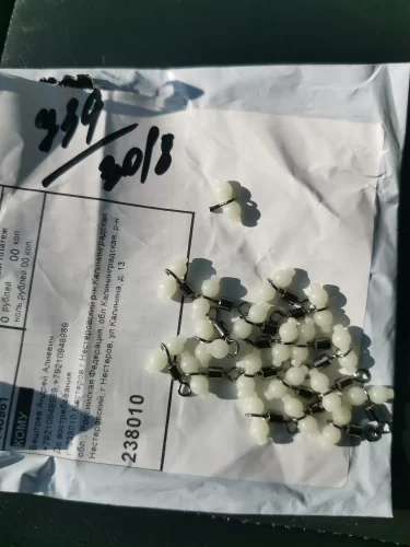 20pcs Luminous 3-Way Fishing Swivels – Rolling Line Connectors with Fluorescent Beads photo review