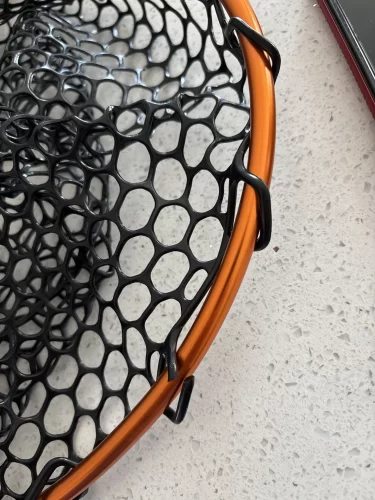 Ultralight Aluminum Fishing Net with Silicone Mesh photo review