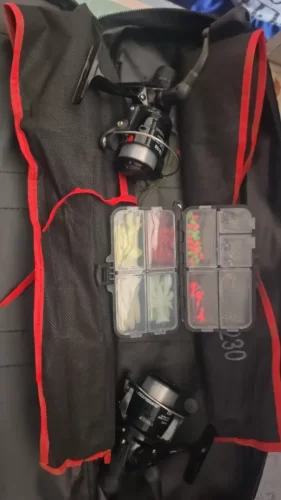 Lixada Telescopic Fishing Rod & Reel Combo – Full Carbon Fiber Travel Kit with Carry Case photo review