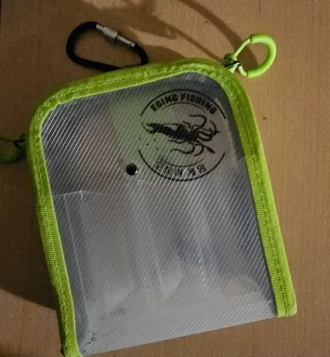 Portable Squid Jig Lure Hook Storage Case – 6 Grid Waterproof Tackle Bag photo review
