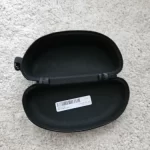 Sunglass Case with Carabiner Hook Colorful Sunglasses Hard Case Zipper Eyeglasses and Sunglass Holder photo review