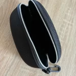 Sunglass Case with Carabiner Hook Colorful Sunglasses Hard Case Zipper Eyeglasses and Sunglass Holder photo review