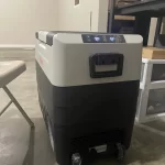 Portable Compressor Car Refrigerator – 35L / 45L / 55L with Foldable Handle & Wheels photo review