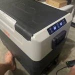 Portable Compressor Car Refrigerator – 35L / 45L / 55L with Foldable Handle & Wheels photo review
