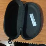 Sunglass Case with Carabiner Hook Colorful Sunglasses Hard Case Zipper Eyeglasses and Sunglass Holder photo review