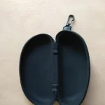 Sunglass Case with Carabiner Hook Colorful Sunglasses Hard Case Zipper Eyeglasses and Sunglass Holder photo review
