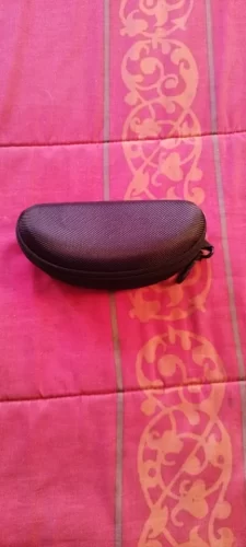 Sunglass Case with Carabiner Hook Colorful Sunglasses Hard Case Zipper Eyeglasses and Sunglass Holder photo review