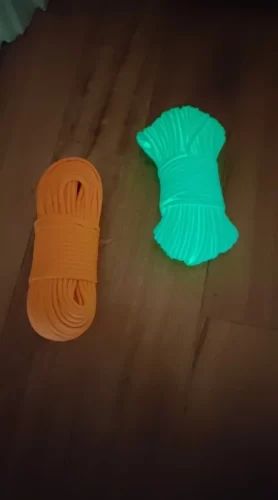 Luminous Paracord – 9-Strand Fluorescent Nylon Rope for Outdoor, Camping & Survival photo review