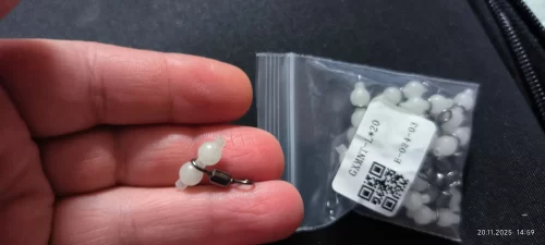 20pcs Luminous 3-Way Fishing Swivels – Rolling Line Connectors with Fluorescent Beads photo review