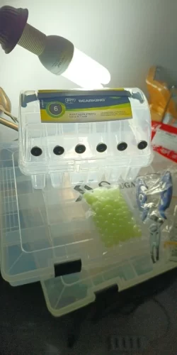 Fishing Line Storage Box – Double-Sided Organizer for Leader Spools, Line Accessories & Tippet Rigs photo review