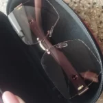 Sunglass Case with Carabiner Hook Colorful Sunglasses Hard Case Zipper Eyeglasses and Sunglass Holder photo review