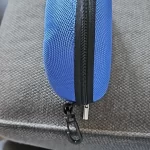 Sunglass Case with Carabiner Hook Colorful Sunglasses Hard Case Zipper Eyeglasses and Sunglass Holder photo review