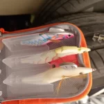 Portable Squid Jig Lure Hook Storage Case – 6 Grid Waterproof Tackle Bag photo review