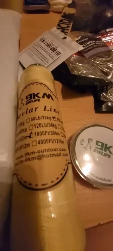 Black Braided Kevlar Cord – Rope for Fishing, Outdoor, and Survival Use photo review