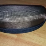 Sunglass Case with Carabiner Hook Colorful Sunglasses Hard Case Zipper Eyeglasses and Sunglass Holder photo review