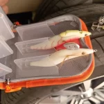 Portable Squid Jig Lure Hook Storage Case – 6 Grid Waterproof Tackle Bag photo review