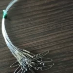 10-Pack Fluorocarbon Fishing Leaders – 20lb / 50lb Line with Swivels & Snaps photo review