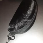Sunglass Case with Carabiner Hook Colorful Sunglasses Hard Case Zipper Eyeglasses and Sunglass Holder photo review