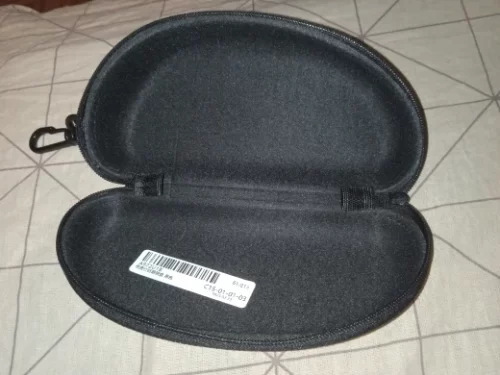 Sunglass Case with Carabiner Hook Colorful Sunglasses Hard Case Zipper Eyeglasses and Sunglass Holder photo review