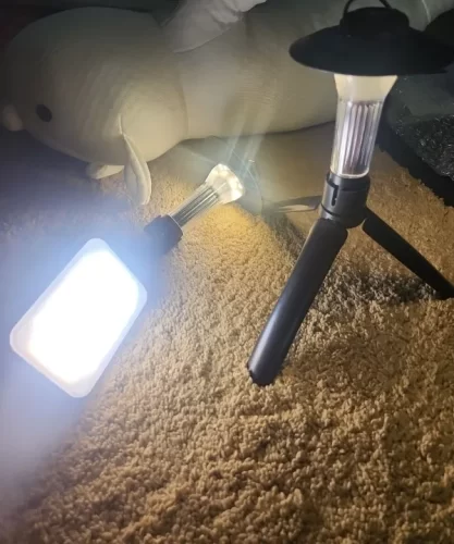 5000Mah LED Camping Tent Light Rechargeable Outdoor Emergency Lighting Waterproof Portable Hanging Night Lamps Camping Lighting photo review