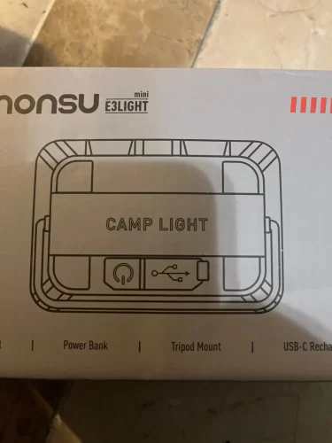 5000Mah LED Camping Tent Light Rechargeable Outdoor Emergency Lighting Waterproof Portable Hanging Night Lamps Camping Lighting photo review