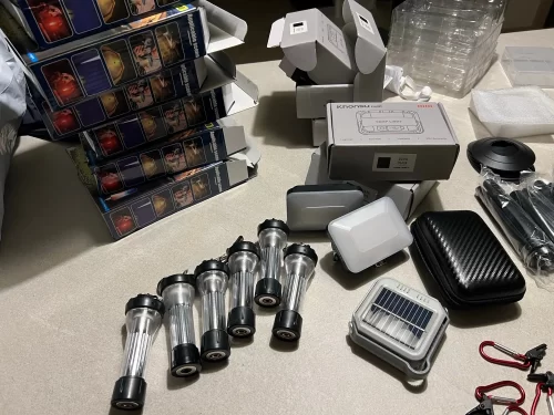 5000Mah LED Camping Tent Light Rechargeable Outdoor Emergency Lighting Waterproof Portable Hanging Night Lamps Camping Lighting photo review